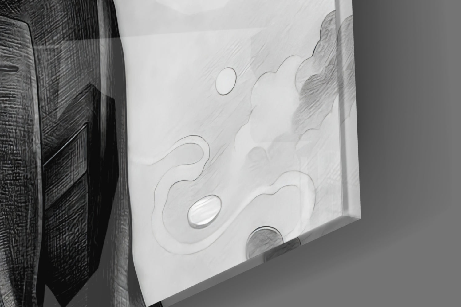 John Wick Glass Wall Art.