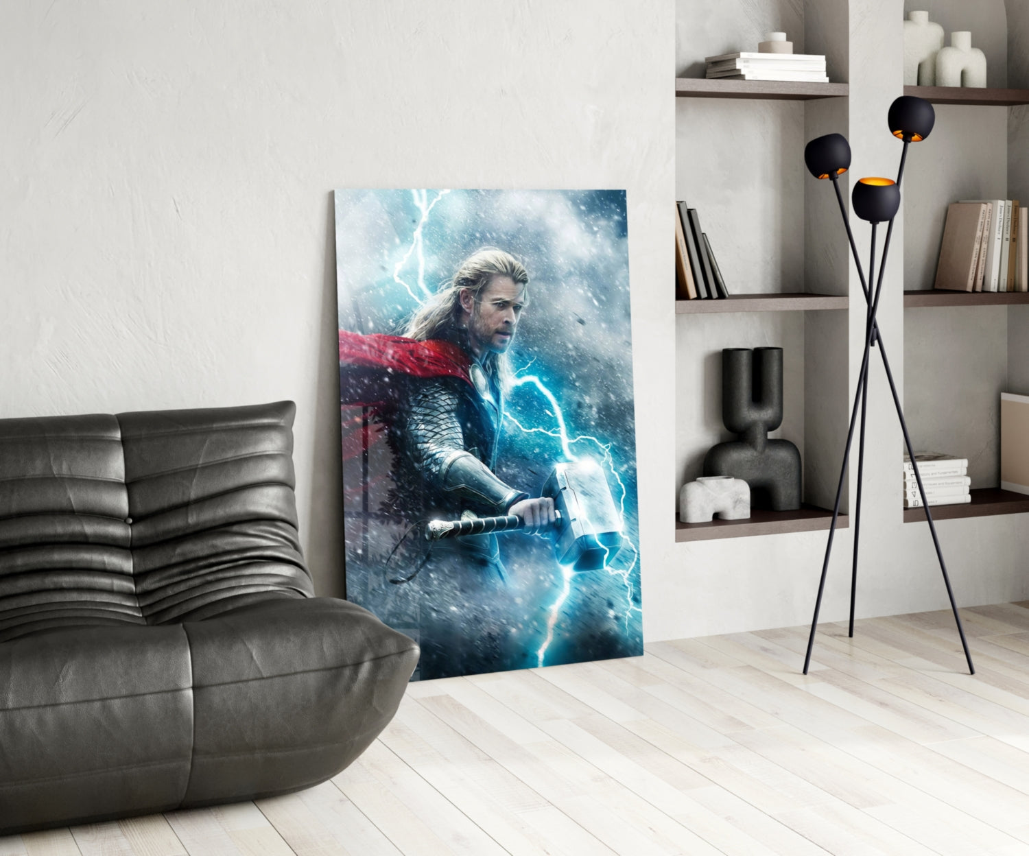 Thor Glass Wall Art.