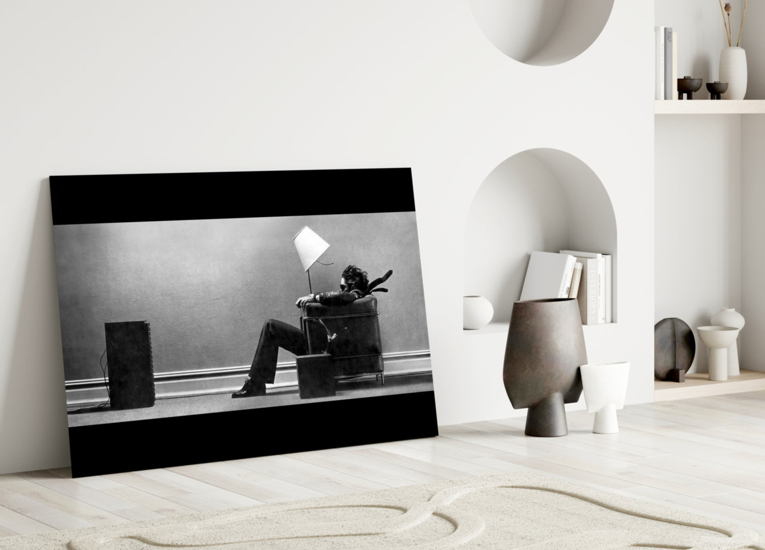 Blown Away Glass Wall Art.