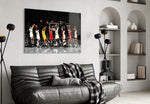 NBA All Stars Glass Wall Art.