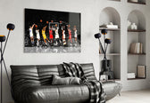 NBA All Stars Glass Wall Art.