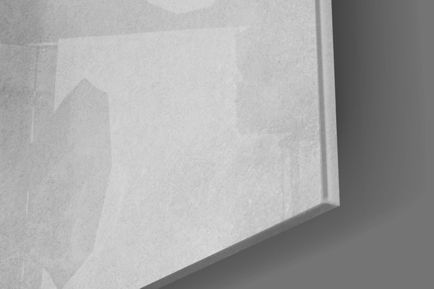 Despair Glass Wall Art.