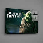 Star Wars tribute panel anchoring a man cave wall