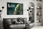 Words of Yoda artwork styled in a creative loft interior