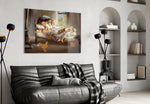 Picture of Happiness artwork styled in a creative loft interior