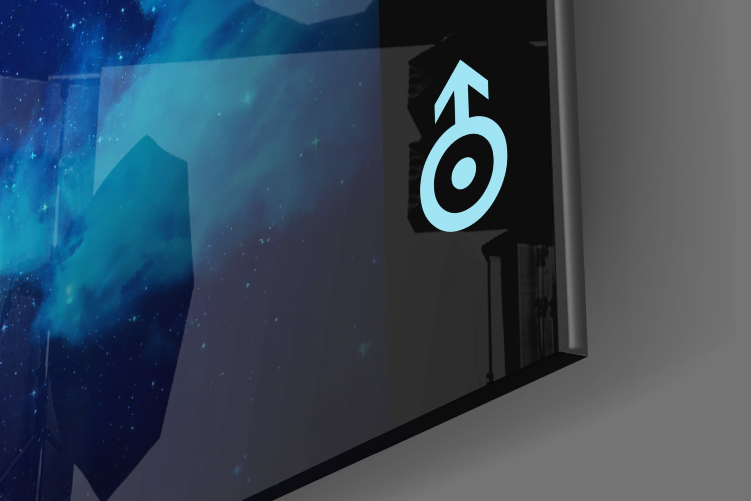 Uranus Glass Wall Art.