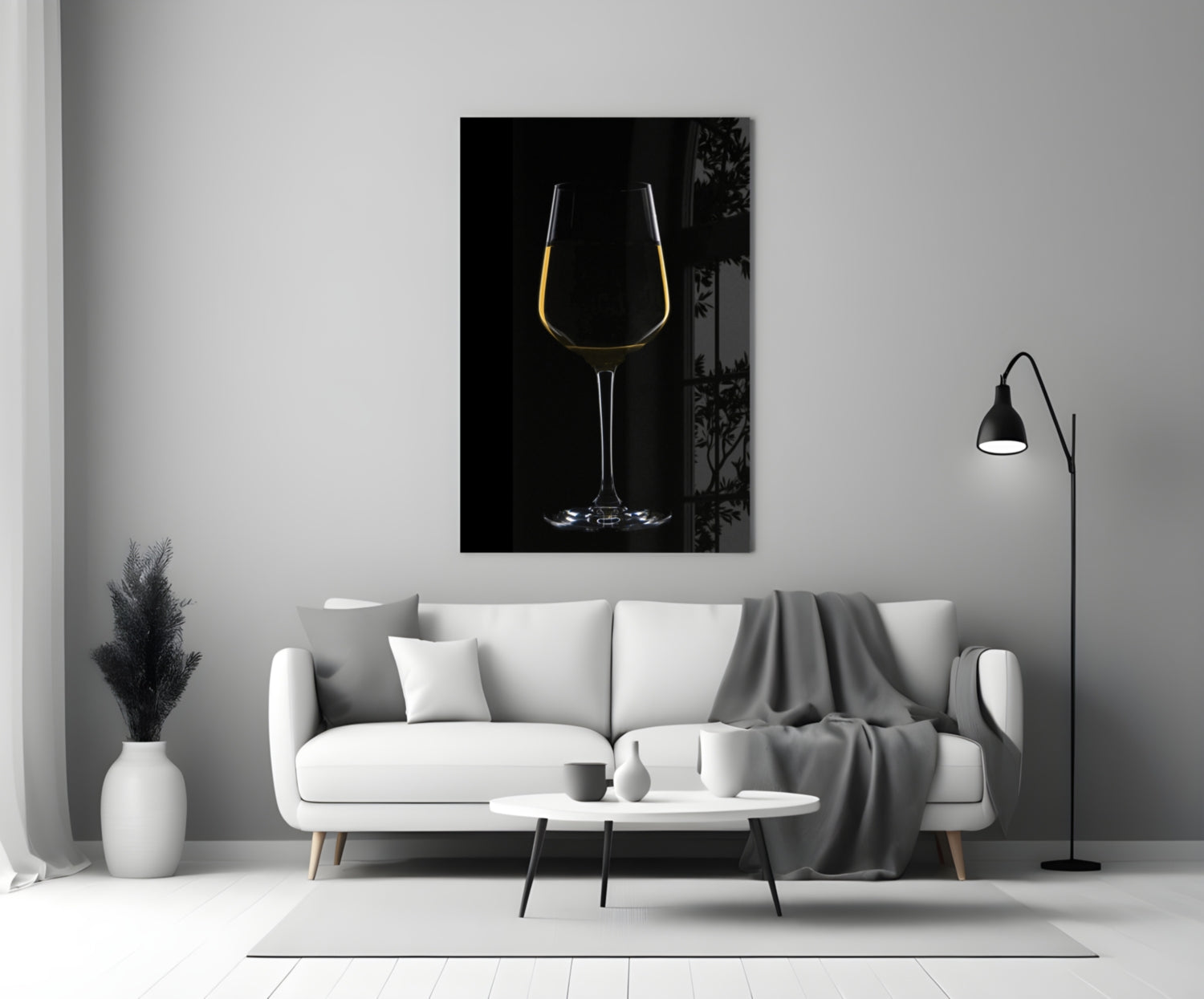Wine Glass Wall Art.