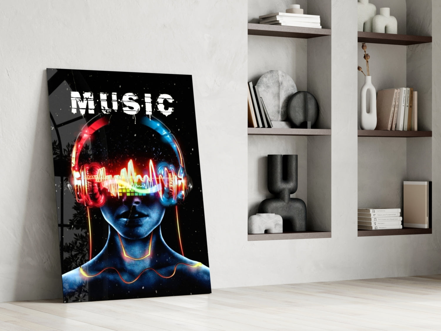 Music Glass Wall Art.