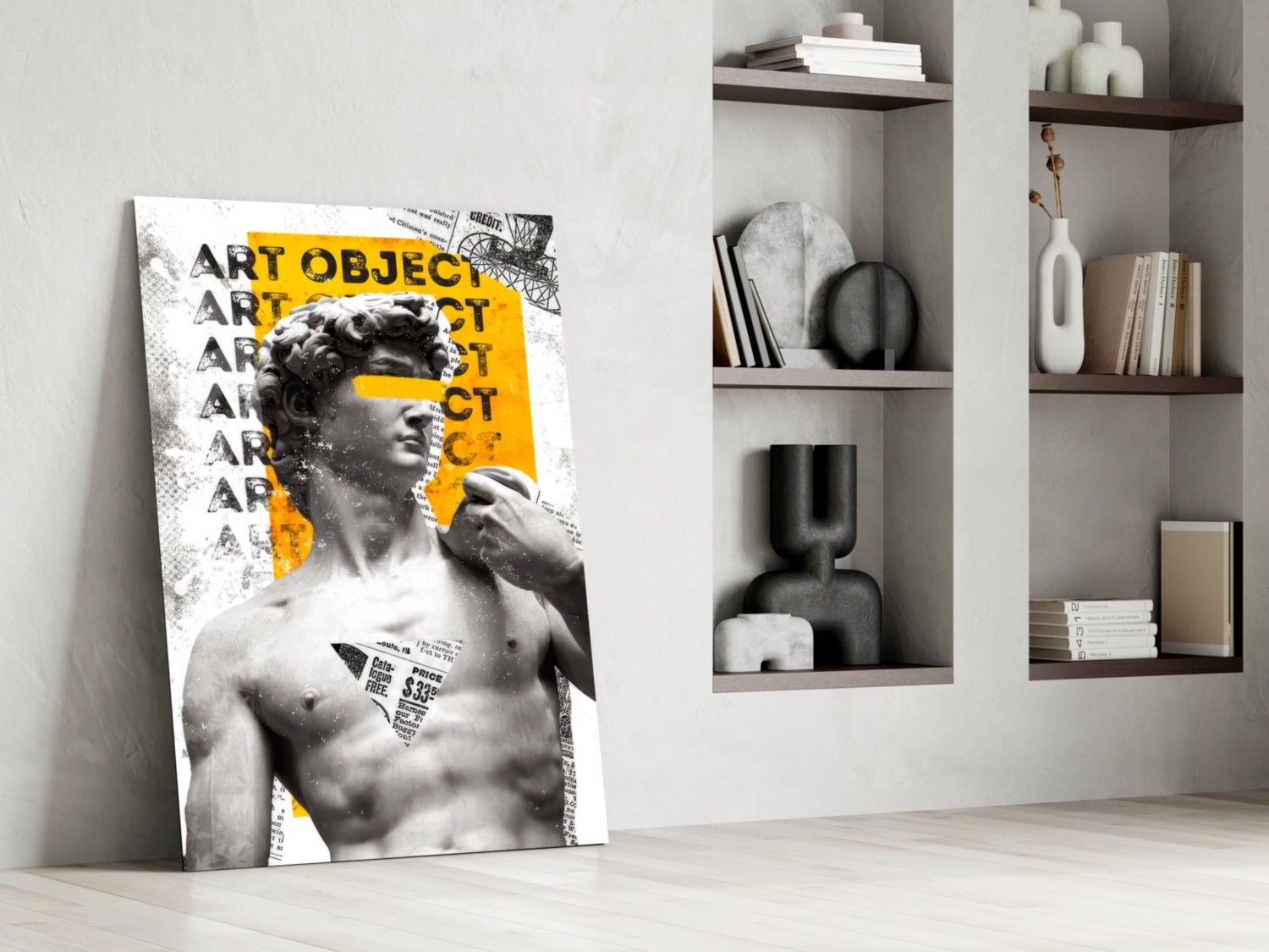 Art Object Glass Wall Art.