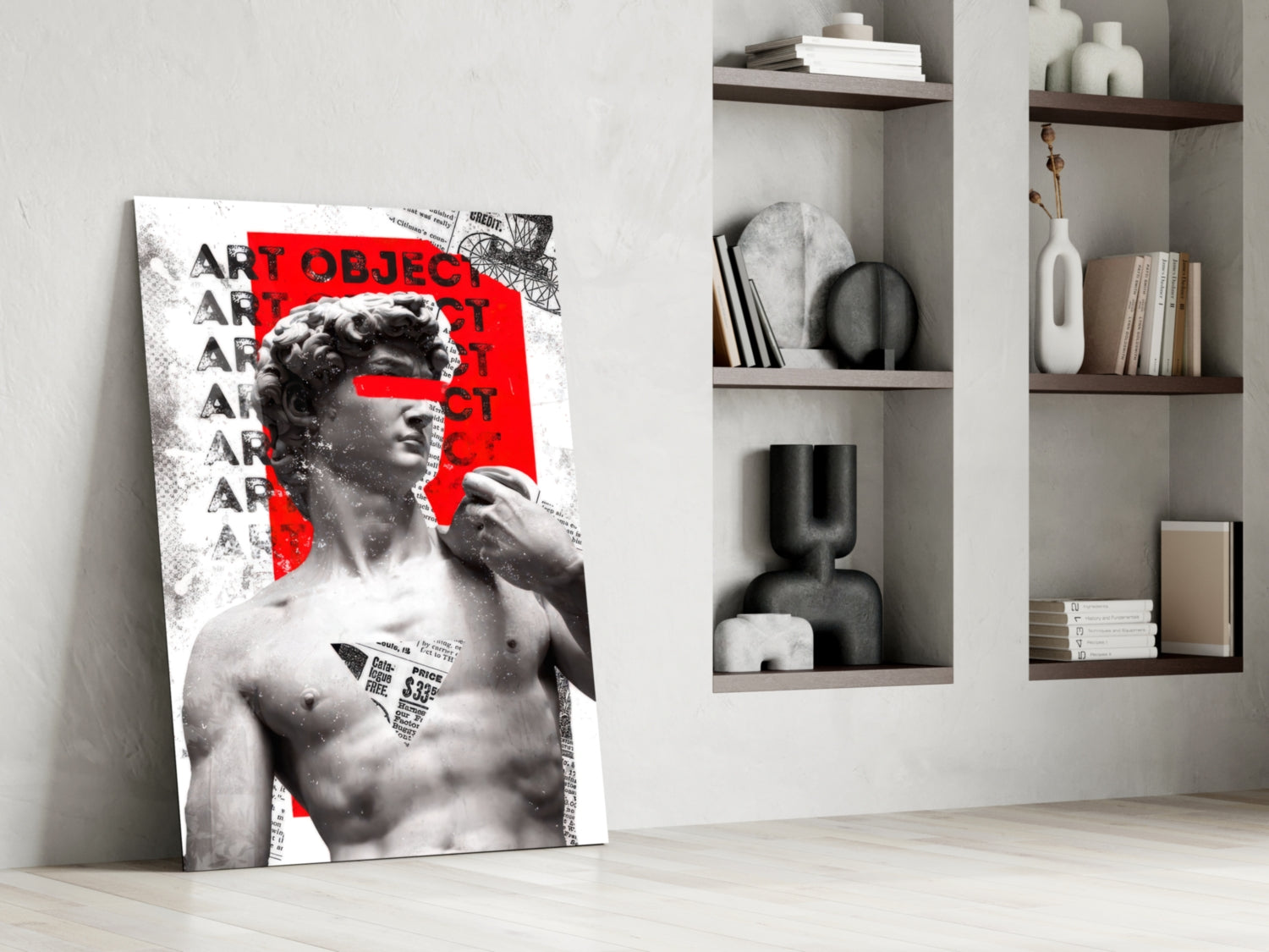 Art Object Glass Wall Art.