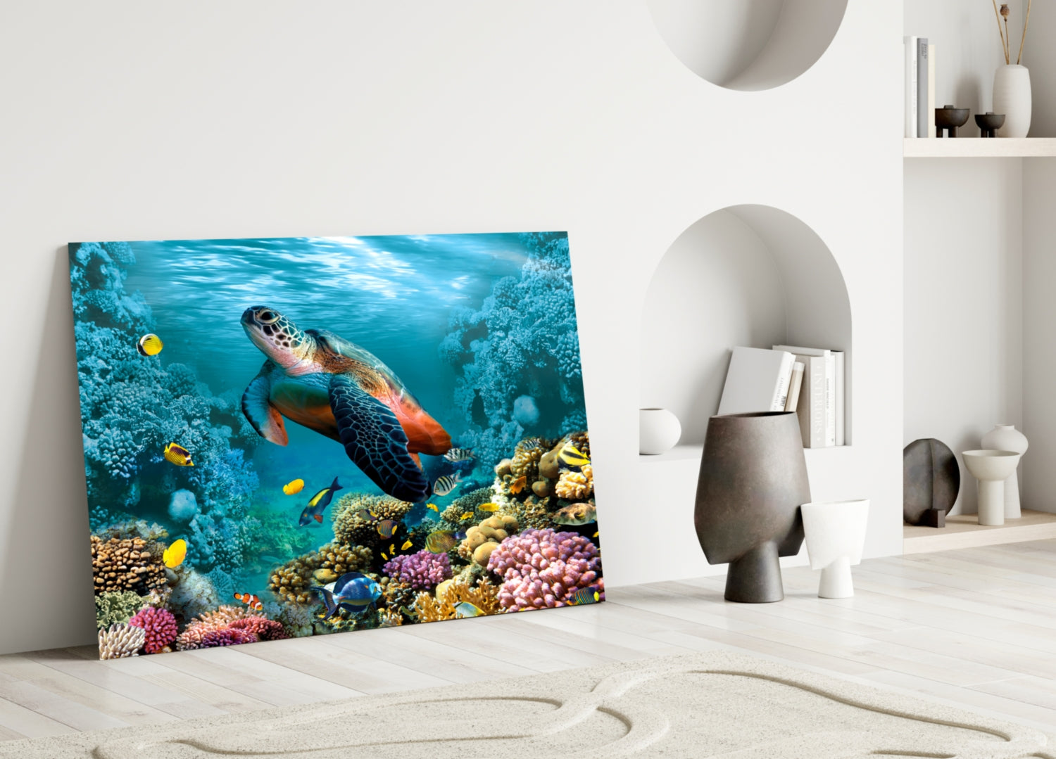 Underworld Glass Wall Art.