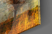 Cinematic artwork in a country-cottage living room