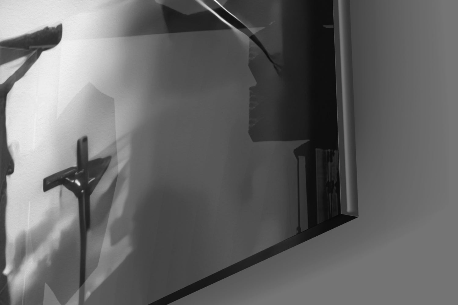 Jesus Glass Wall Art.