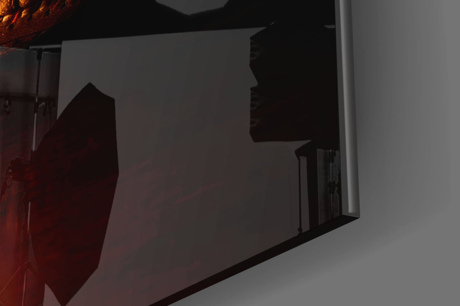 Baseball Glass Wall Art.