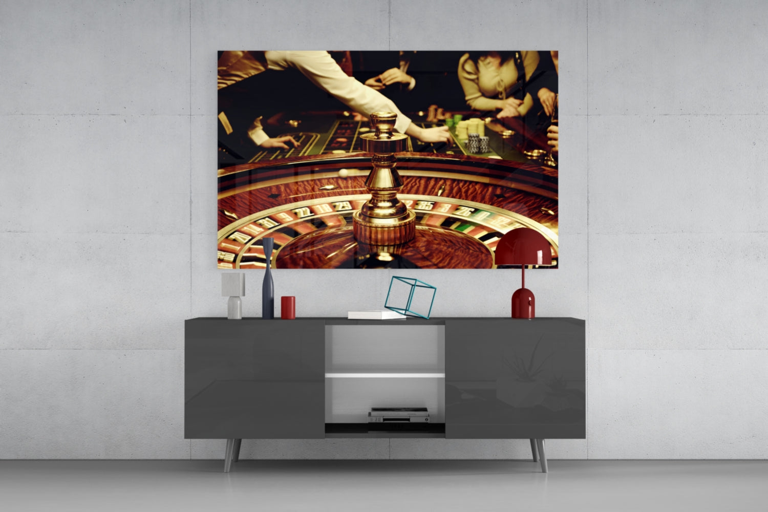 Gamble Glass Wall Art.