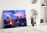 Paris Glass Wall Art.