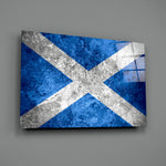 Patriotic panel anchoring a man cave wall