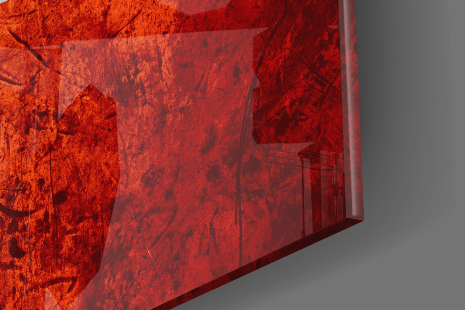 Flag of Switzerland Glass Wall Art.