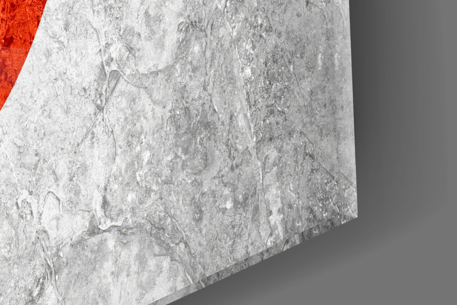 Flag of Japan Glass Wall Art.