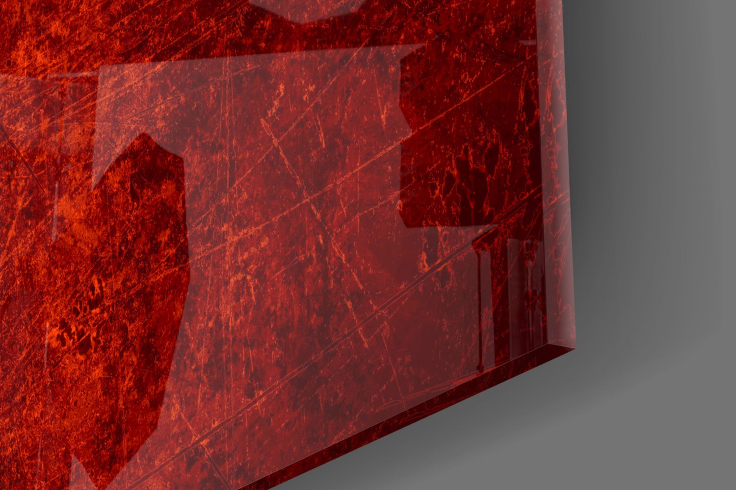 Flag of Chile Glass Wall Art.