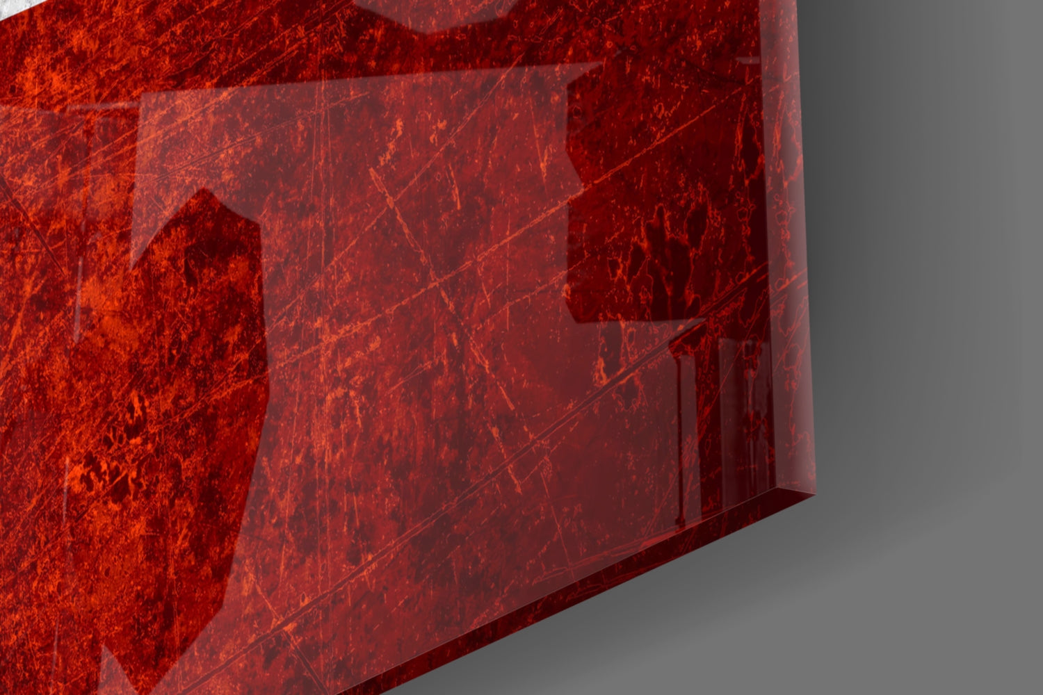 Flag of Austria Glass Wall Art.