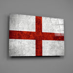 Patriotic panel anchoring a man cave wall
