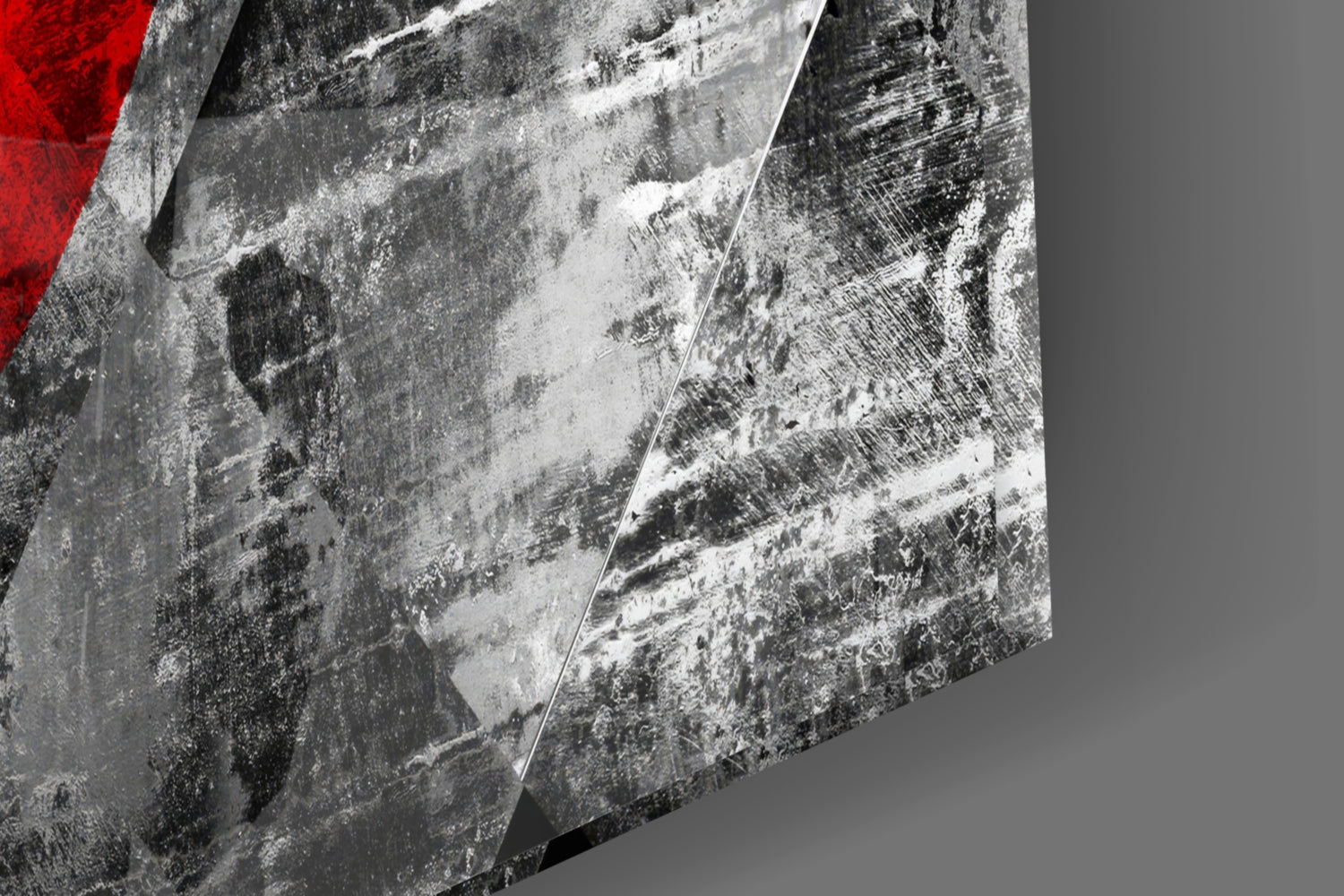 Flag of Japan Glass Wall Art.