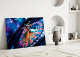 Roulette Glass Wall Art.