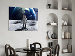 Cinematic astronomy print bringing Apollo edge to a man cave