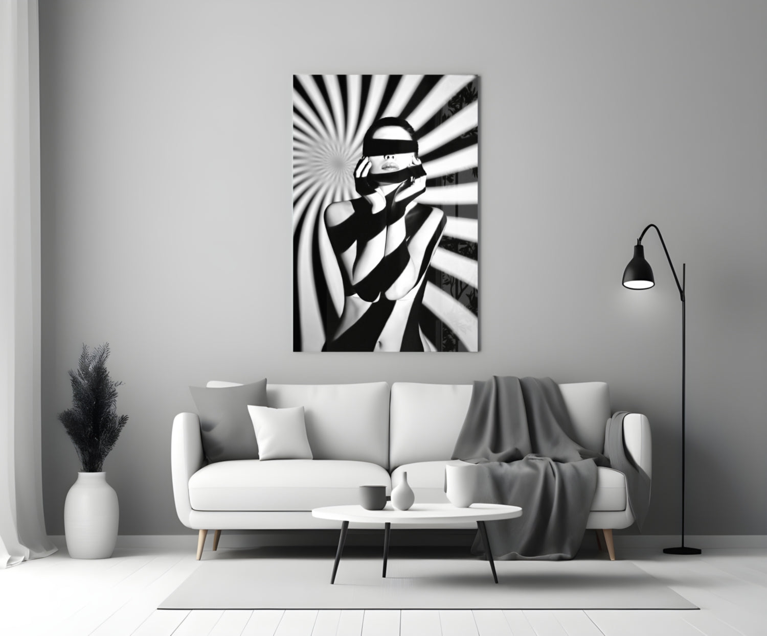 Censored Glass Wall Art.