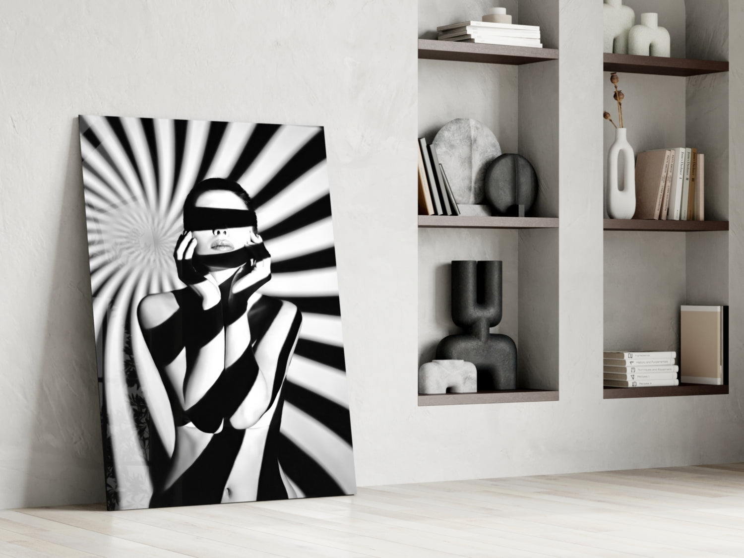 Censored Glass Wall Art.