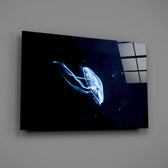 Marine panel anchoring a teen room wall