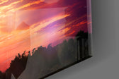 Cinematic artwork in a faith-themed reading room interior