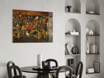 Cinematic history print bringing pantheon edge to a hallway