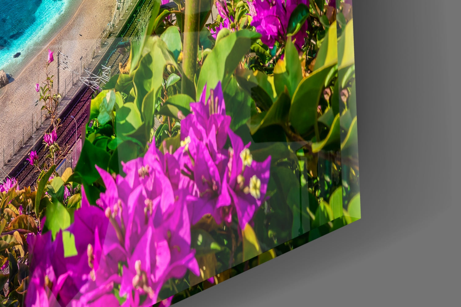 Nice France Glass Wall Art.