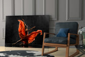 Stage yatay panel against a charcoal-painted accent wall