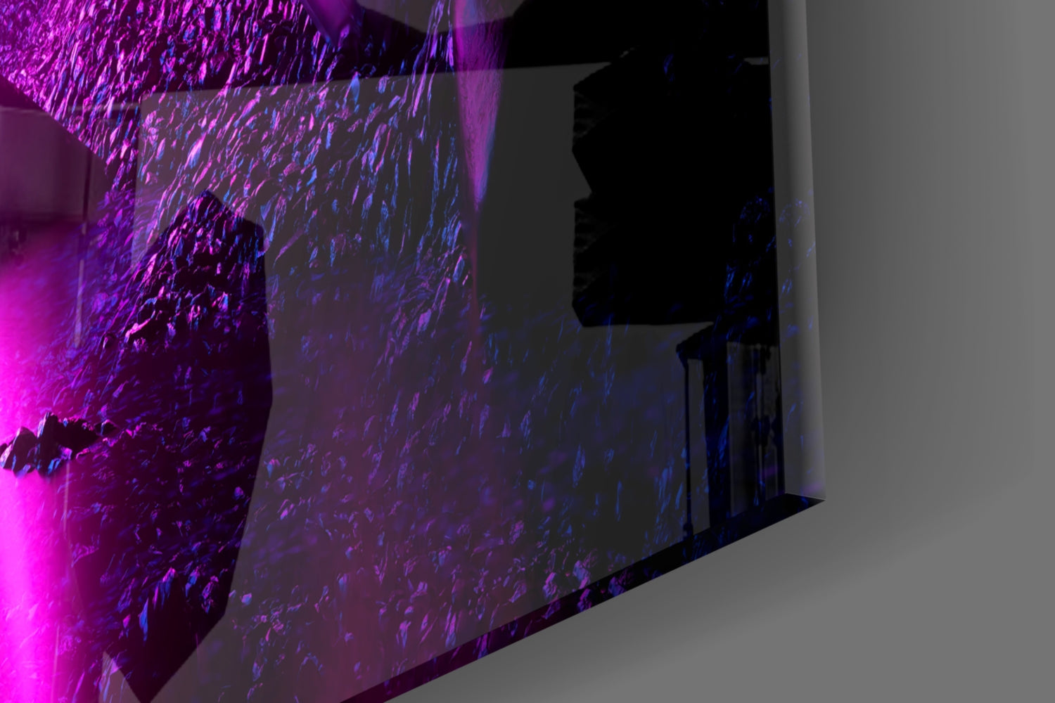 Abstract Art Glass Wall Art.