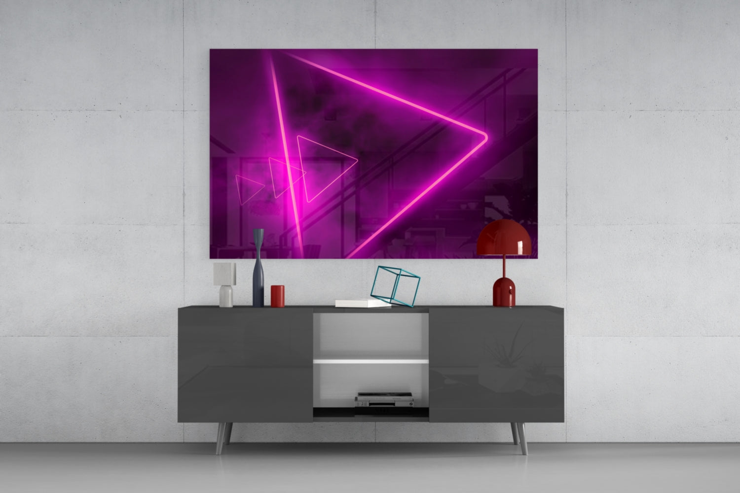 Abstract Art Glass Wall Art.