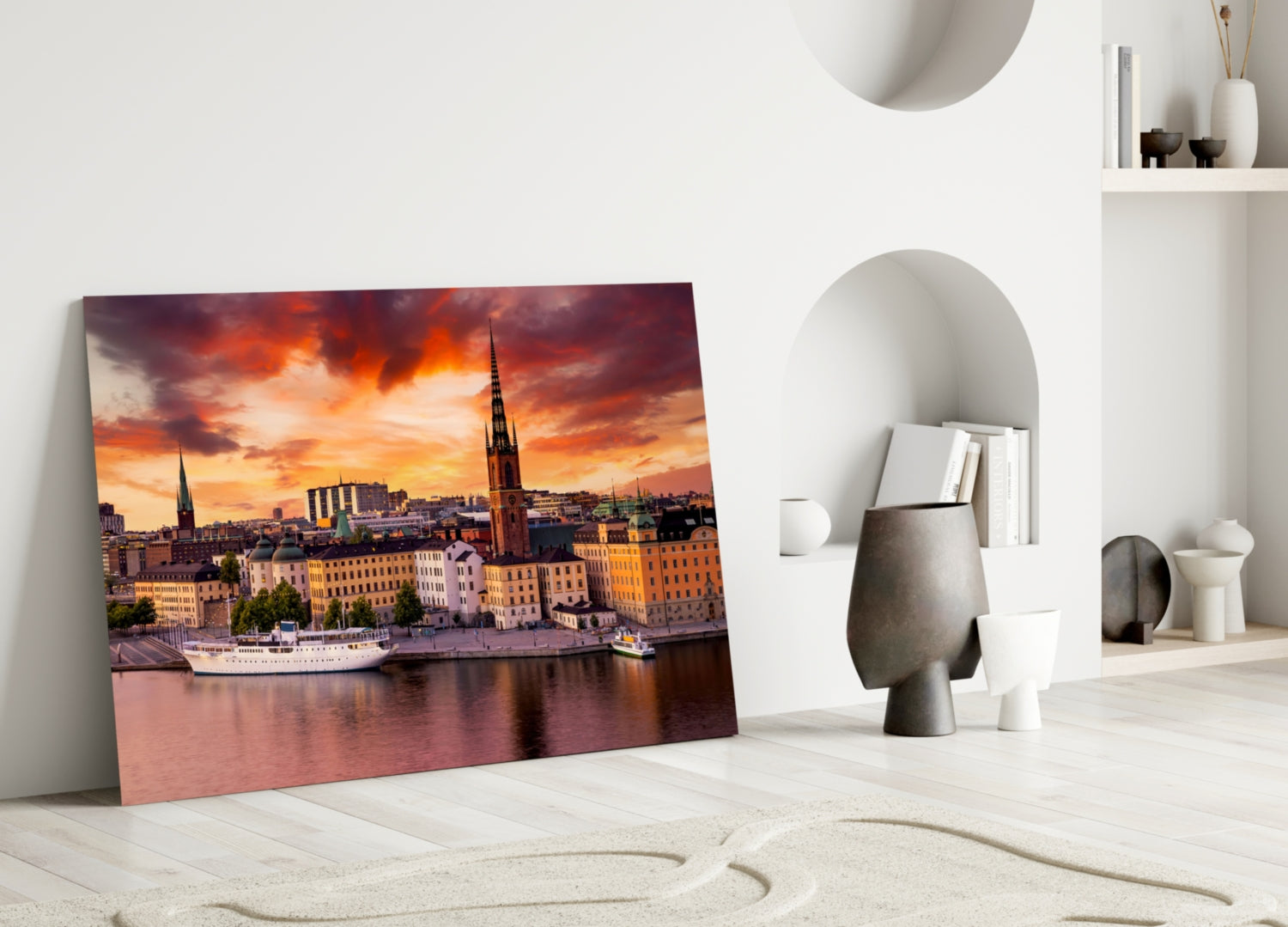 Stockholm Glass Wall Art.