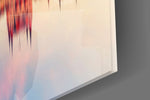 Cinematic artwork in a heritage-themed dining room interior