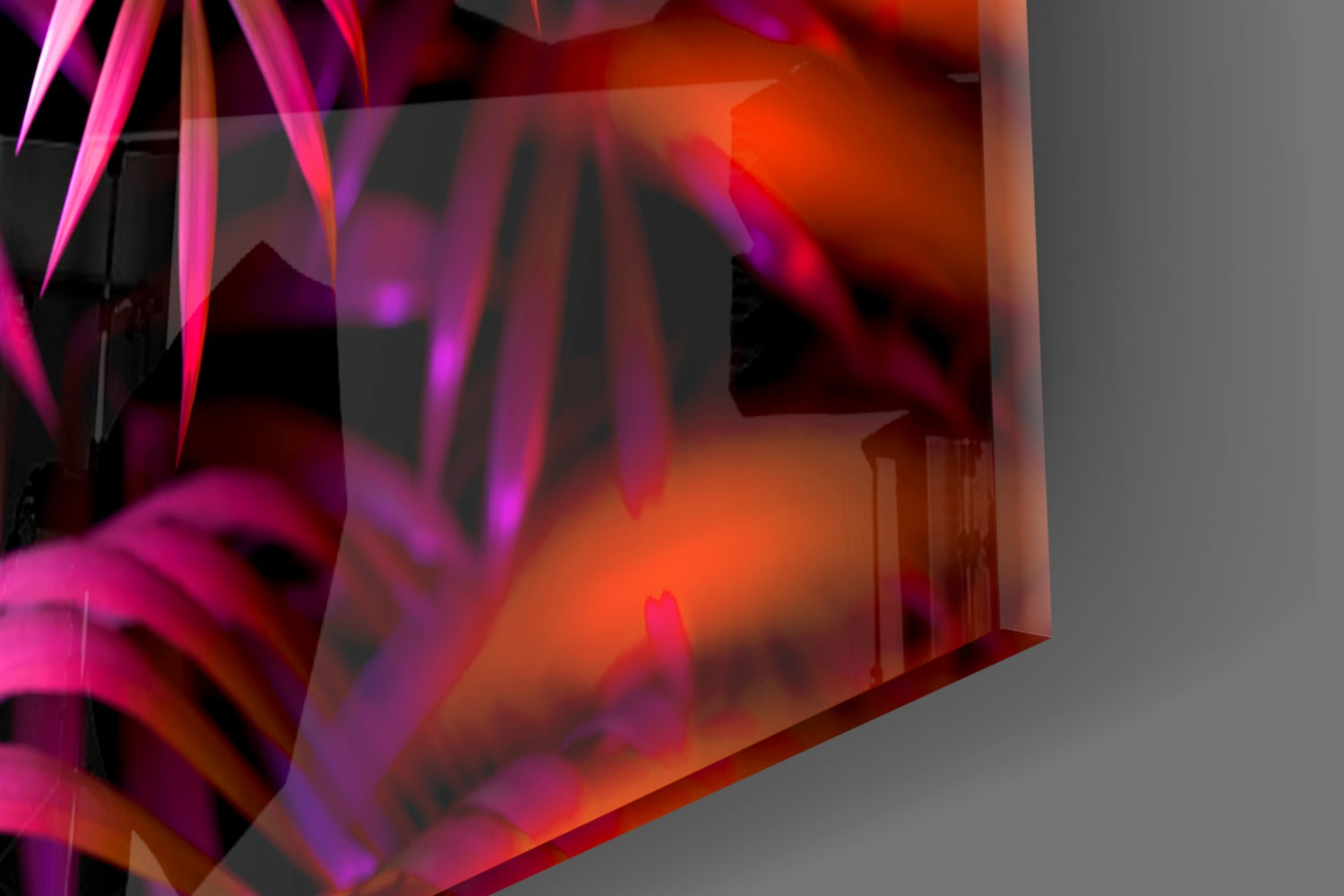 Abstract Art Glass Wall Art.