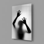 Conceptual panel anchoring a studio wall