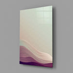 Japandi panel anchoring a master bedroom wall