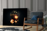 Casino yatay panel against an onyx-painted accent wall