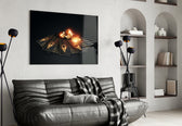 Gambler's Guns artwork styled in a poker den interior