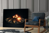 Casino yatay panel against an onyx-painted accent wall