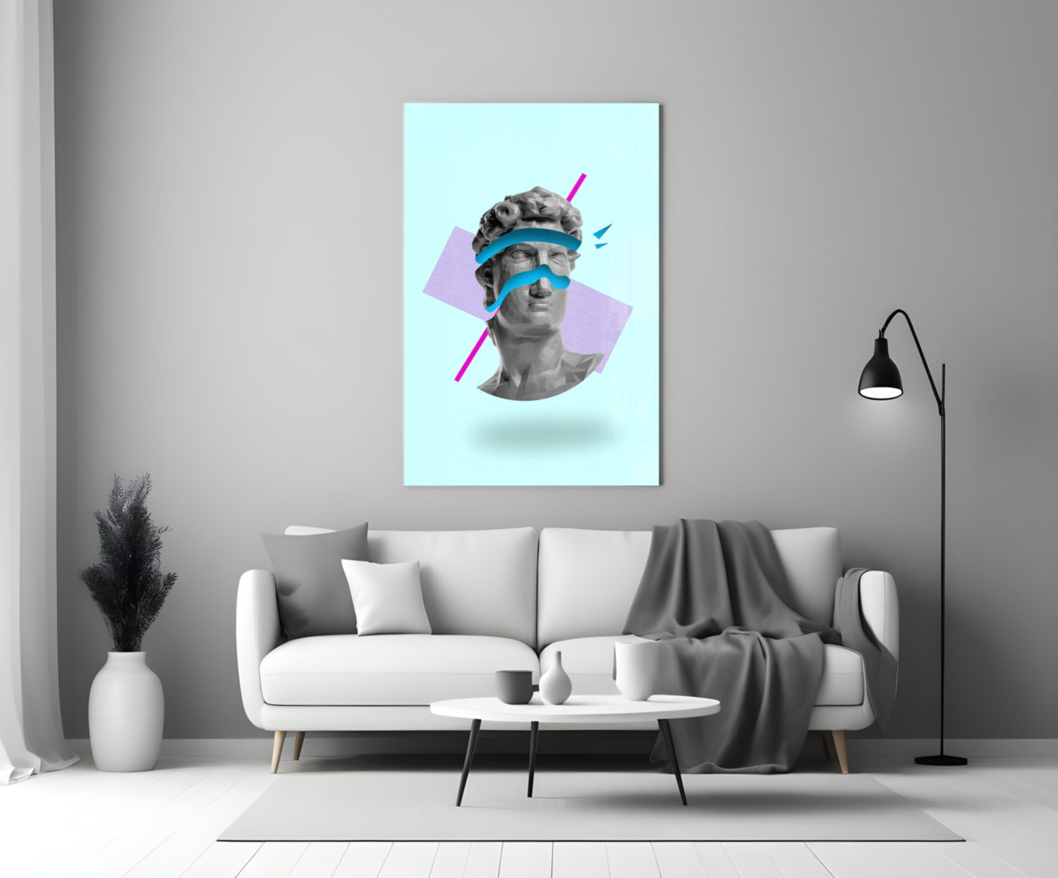 Abstract Art Glass Wall Art.