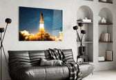 World Of The Galaxy artwork styled in a home office interior