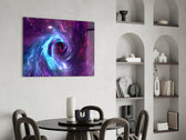Cinematic astronomy print bringing vortex edge to a man cave