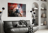 Space Glass Wall Art.